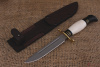 Финка НКВД, клинок Elmax, рукоять рог лося.